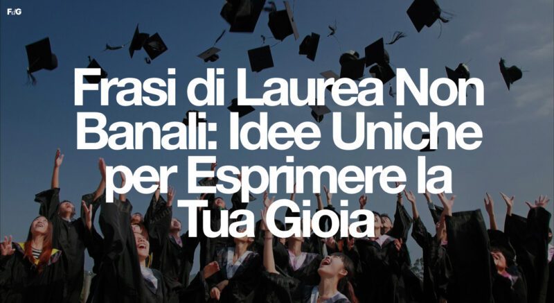 Frasi di Laurea