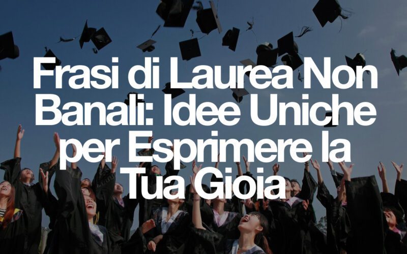 Frasi di Laurea