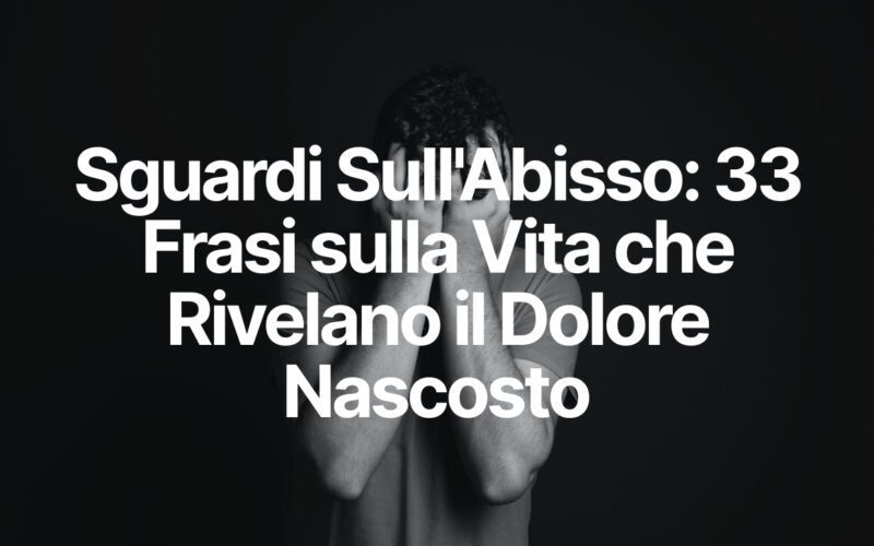 frasi sulla vita